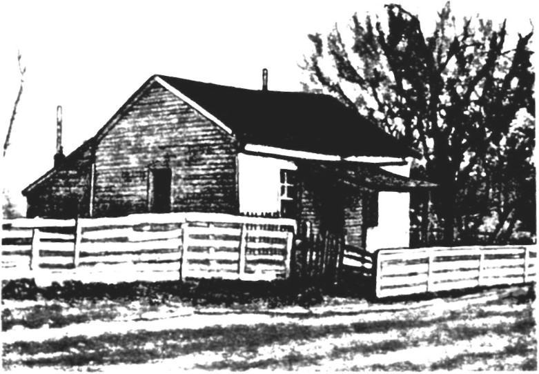 Дом в поселке Флорида, штат Миссури, где 30 ноября 1835 г. родился Сэмюэл Клеменс (будущий писатель Марк Твен)